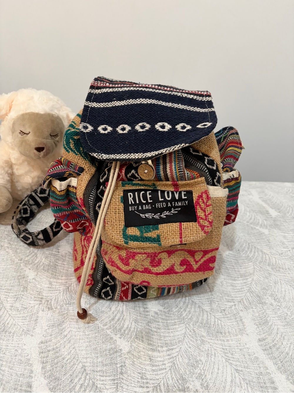 Rice love backpack